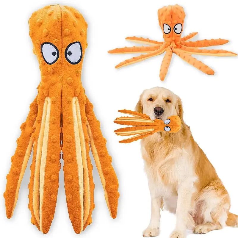 MRWJ 2026 New Yellow Calming Duck Plush Dog Toy - Durable Chew, Interactive Quacking Sound, Cozy Indoor Sleep Pillow for Naps